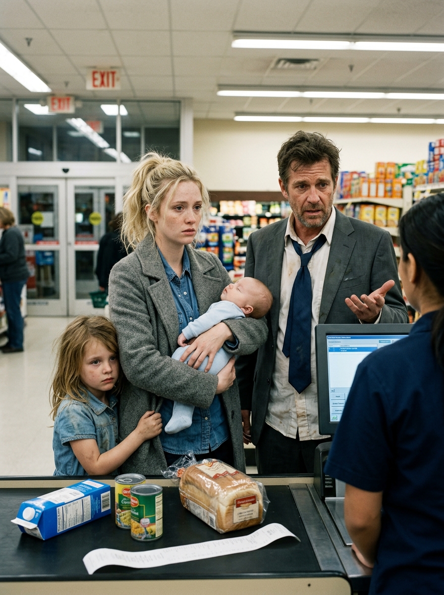 A Widowed Executive Stopped a Young Mother From Returning Baby Formula at Closing Time—Then a Small Grocery Receipt Revealed the One Thing His Money Had Never Been Able to Buy