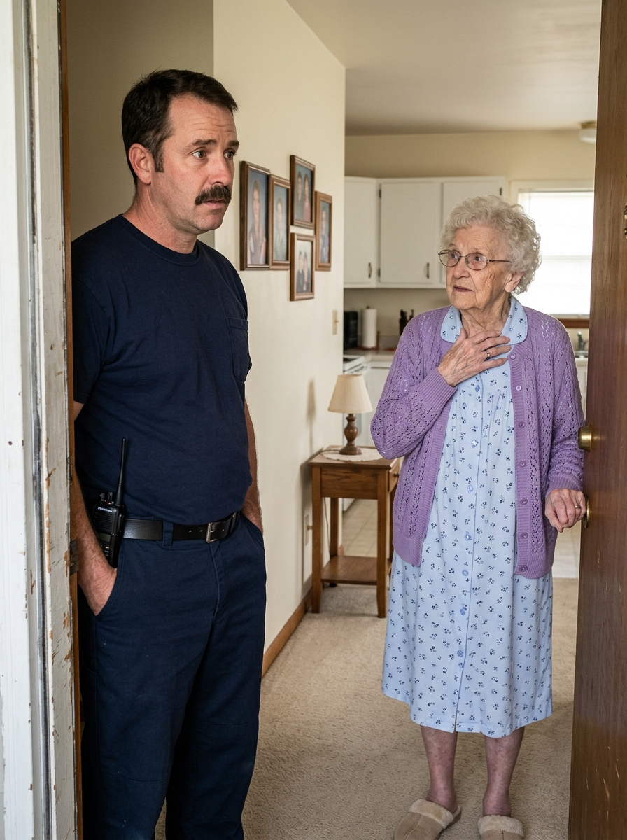 The 39-Year-Old Firefighter Thought the Widow’s Smoke Alarm Calls Were a Nuisance—Until She Said One Sentence That Changed How He Grieved