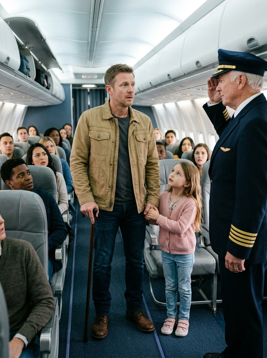 My seven-year-old daughter was ordered out of our first-class seats to accommodate a wealthy businessman, and we were humiliated that we had to “move to the back” where we belonged. I simply took my sobbing child’s hand and began to walk away.