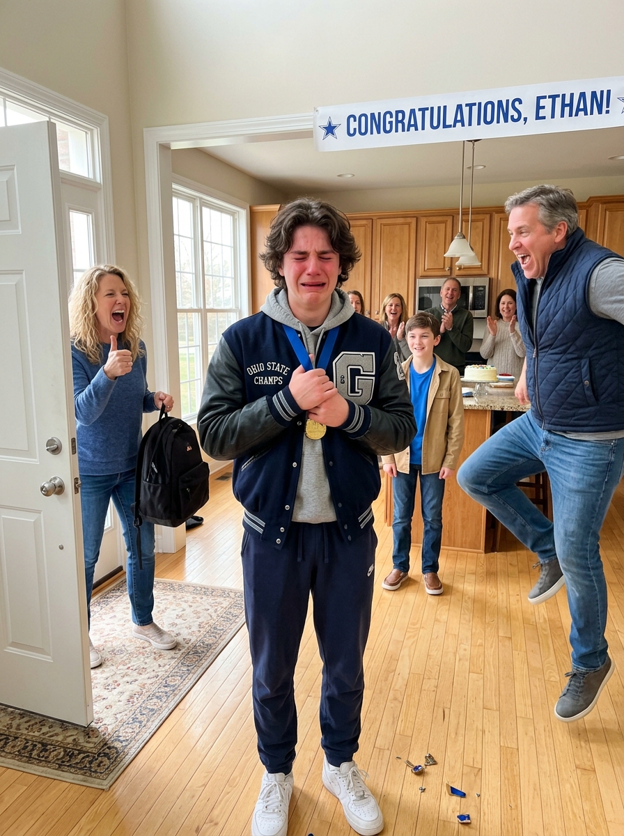 On my 16th birthday, my family chose my cousin over me. They smashed the gold medal I had worked so hard to win, threw my bag outside, and made it clear I was no longer welcome.