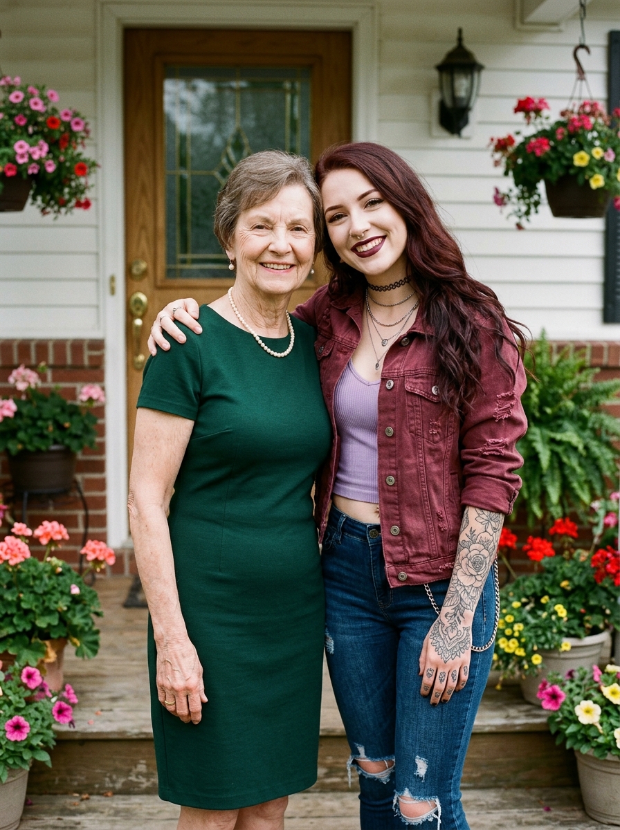 A Goth Girl Started Visiting My 73-Year-Old Mom Every Saturday – After My Mom’s Funeral, the Girl Handed Me a Key and Said, ‘Your Mom Told Me to Give You This Only After She Was Gone’