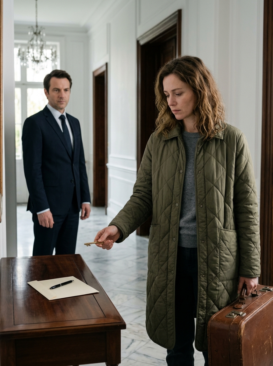 He Threw His Quiet Wife Out of Their Mansion for Being “Too Ordinary”—Then Monday Morning, a Sealed Envelope Revealed Who Owned the House, His Promotion, and Nearly Everything He Thought Was His