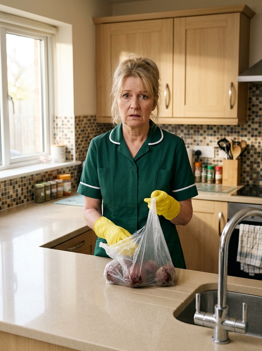 I Thought My Husband Hired a Cleaning Lady Because He Worried About Me – Months Later, I Came Home Early and She Whispered, ‘You Need to See What I Pull Out of His Trash Every Wednesday’