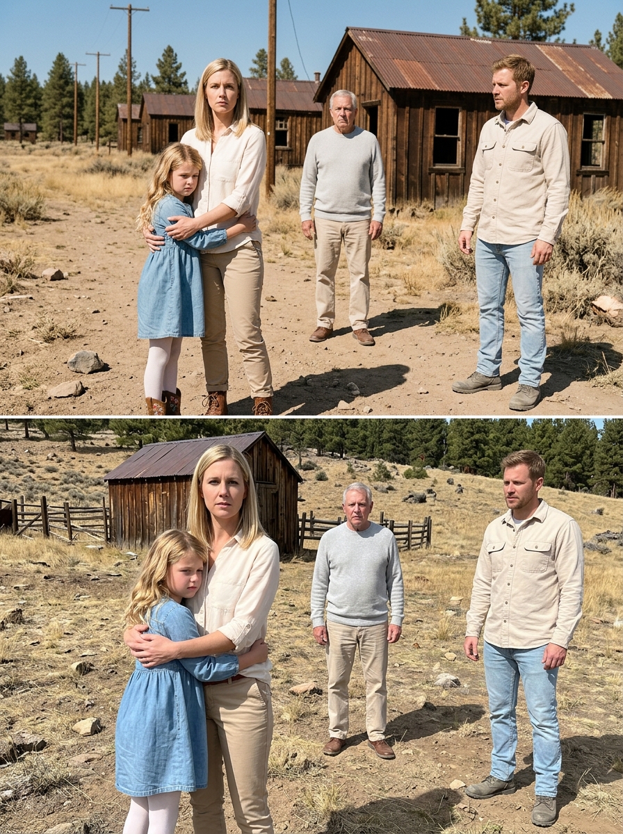 My family brought us to an a.ban.don.ed mining town, and without warning, my father and brother sent me and my 8-year-old daughter tumbling down a mine shaft. When we landed, she whispered, “Mom… don’t move.” We stayed still until they left. Then she revealed what my brother said before we fell.