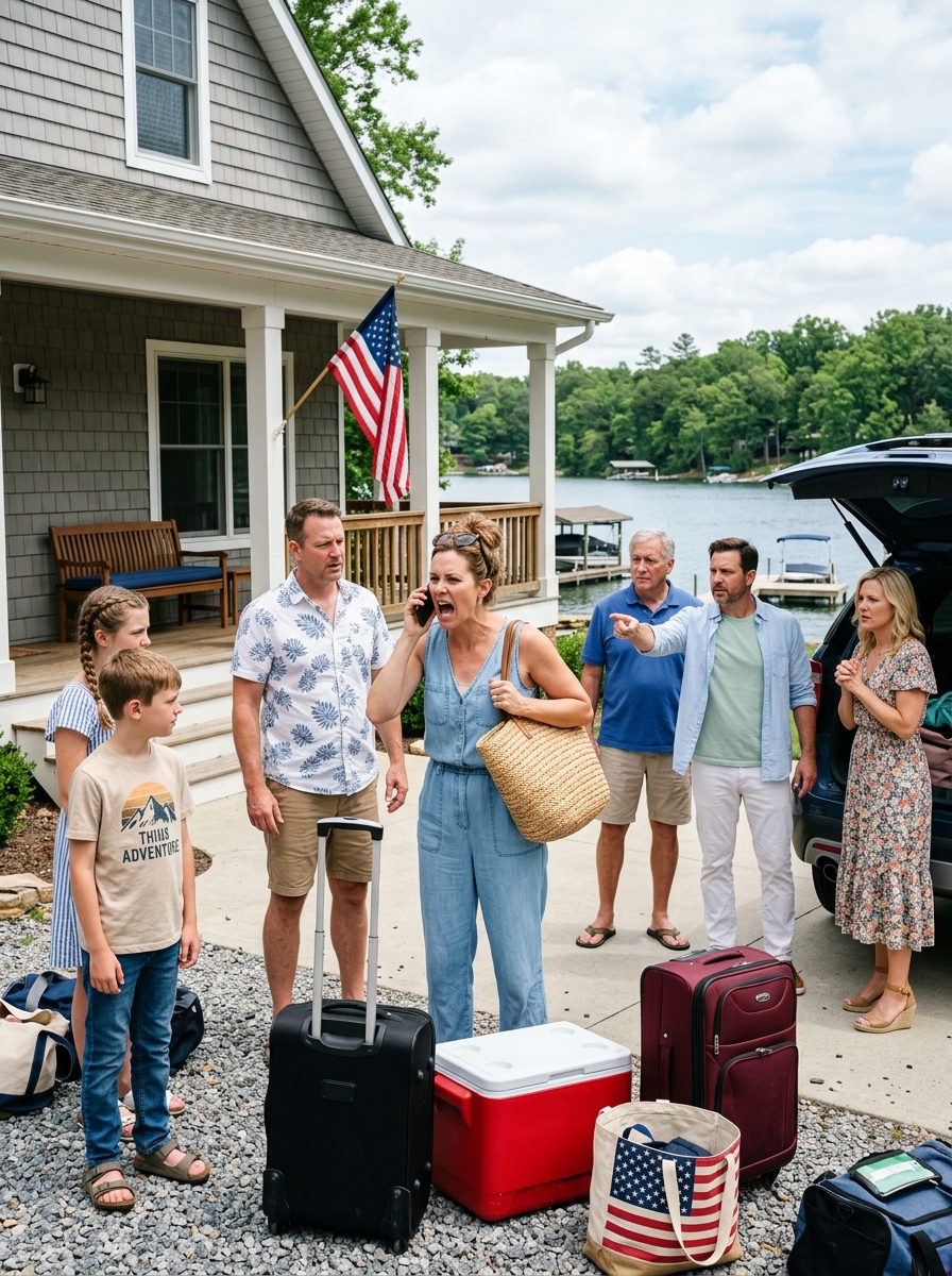 My own daughter left me a breezy little voicemail saying, “Mom, you don’t need to come this summer. Kevin thinks it’s better if we keep the lake house for our family,” as if the cedar walls, the sage green door, the dock