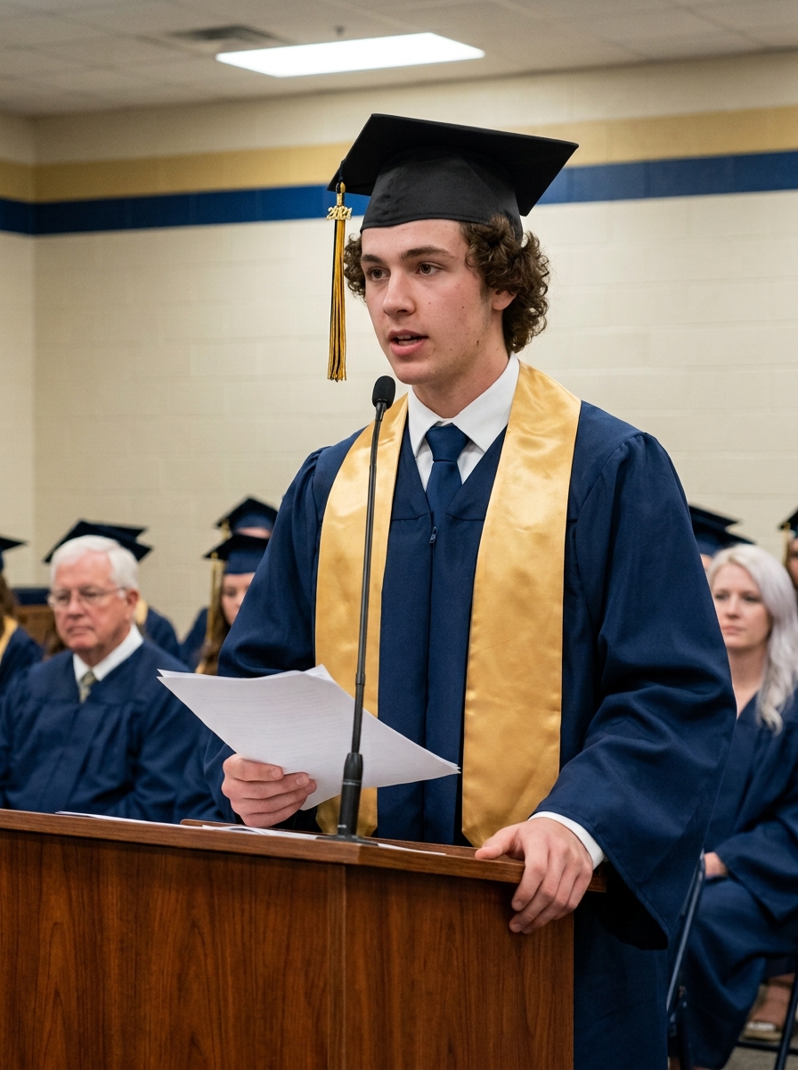 My Son’s Valedictorian Speech Stopped Halfway Through – Then He Looked at His Stepfather and Said, ‘Now Everyone Will Find Out What You Did’