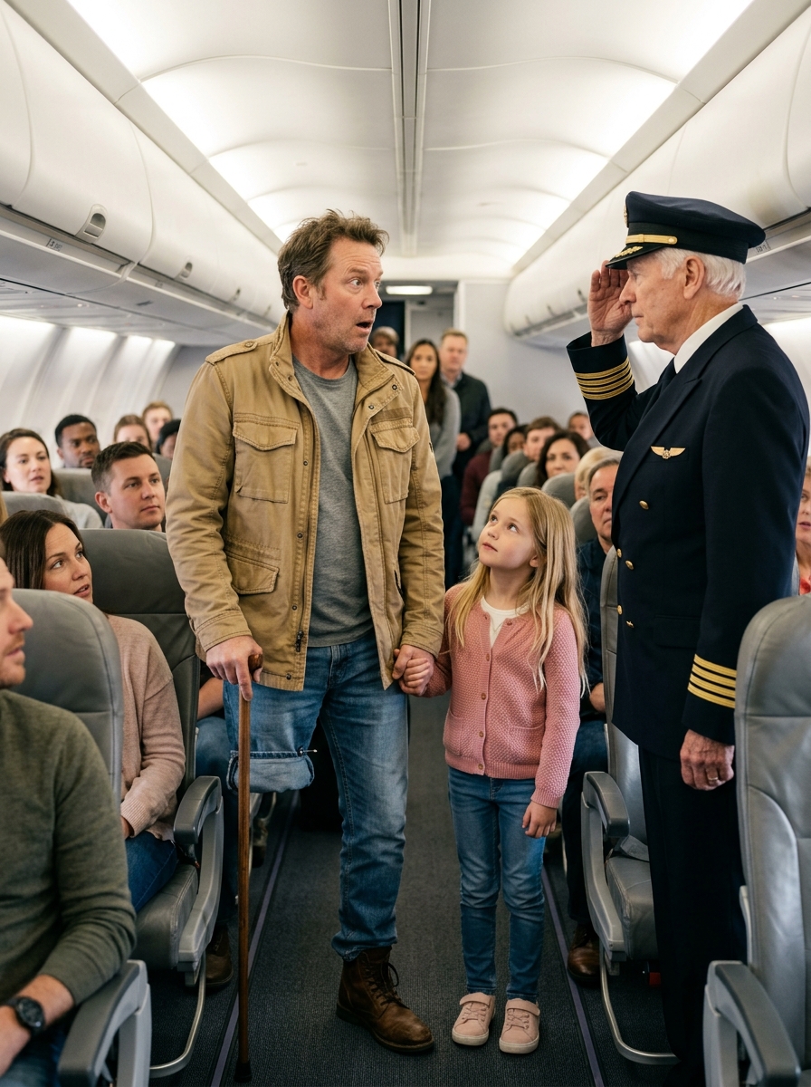 My seven-year-old daughter was ordered out of our first-class seats to accommodate a wealthy businessman, and we were humiliated that we had to “move to the back” where we belonged. I simply took my sobbing child’s hand and began to walk away.
