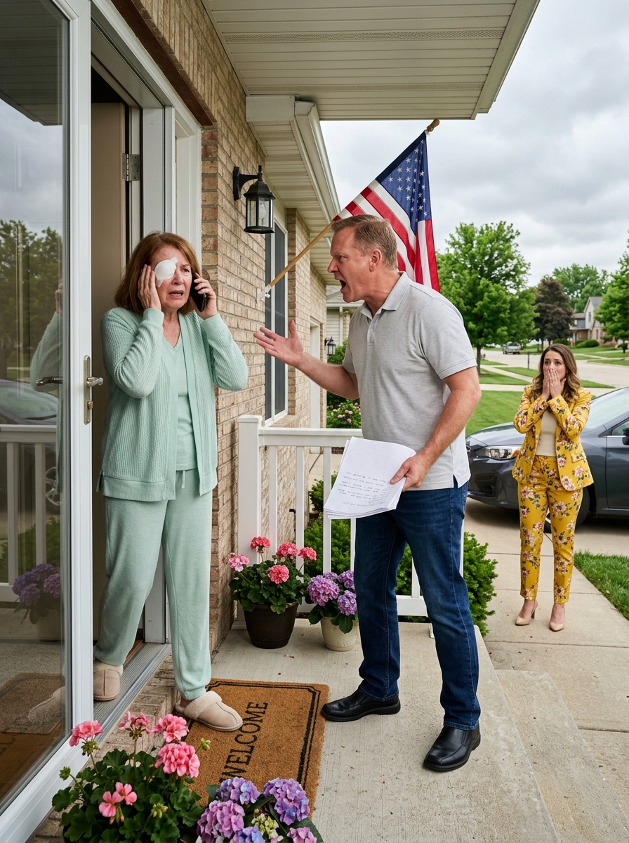When I told my daughter I couldn’t watch the children during the holiday weekend because I was scheduled for cataract surgery, she replied, “So you’re putting yourself before your grandchildren.” I refused to defend myself and simply listened as the kettle whistled through the silent house. One week later, her husband was hammering on my front door at 7 a.m., panicking after the bank contacted them about a $19,400 debt.