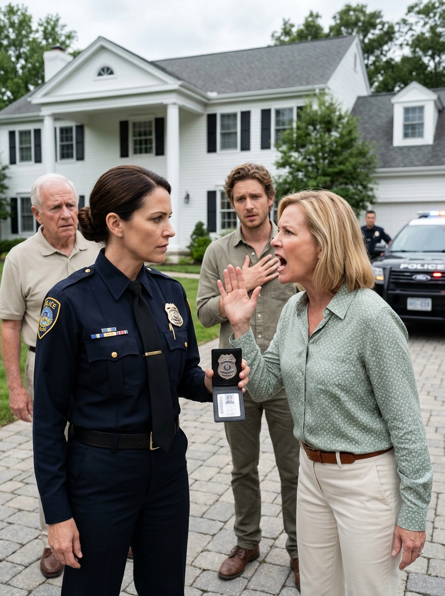 My family never knew I was the police chief. In their eyes, I remained “the family disgrace” until my brother stole my truck, crashed it, and abandoned the scene. My father seized my collar and yelled, “Tell the police you were driving!” I turned to my brother and asked, “Was it you?” He smirked. “Yes, and they’ll believe me before they believe you.” I raised my phone and said, “Dispatch, send officers to my location. His confession is recorded.”
