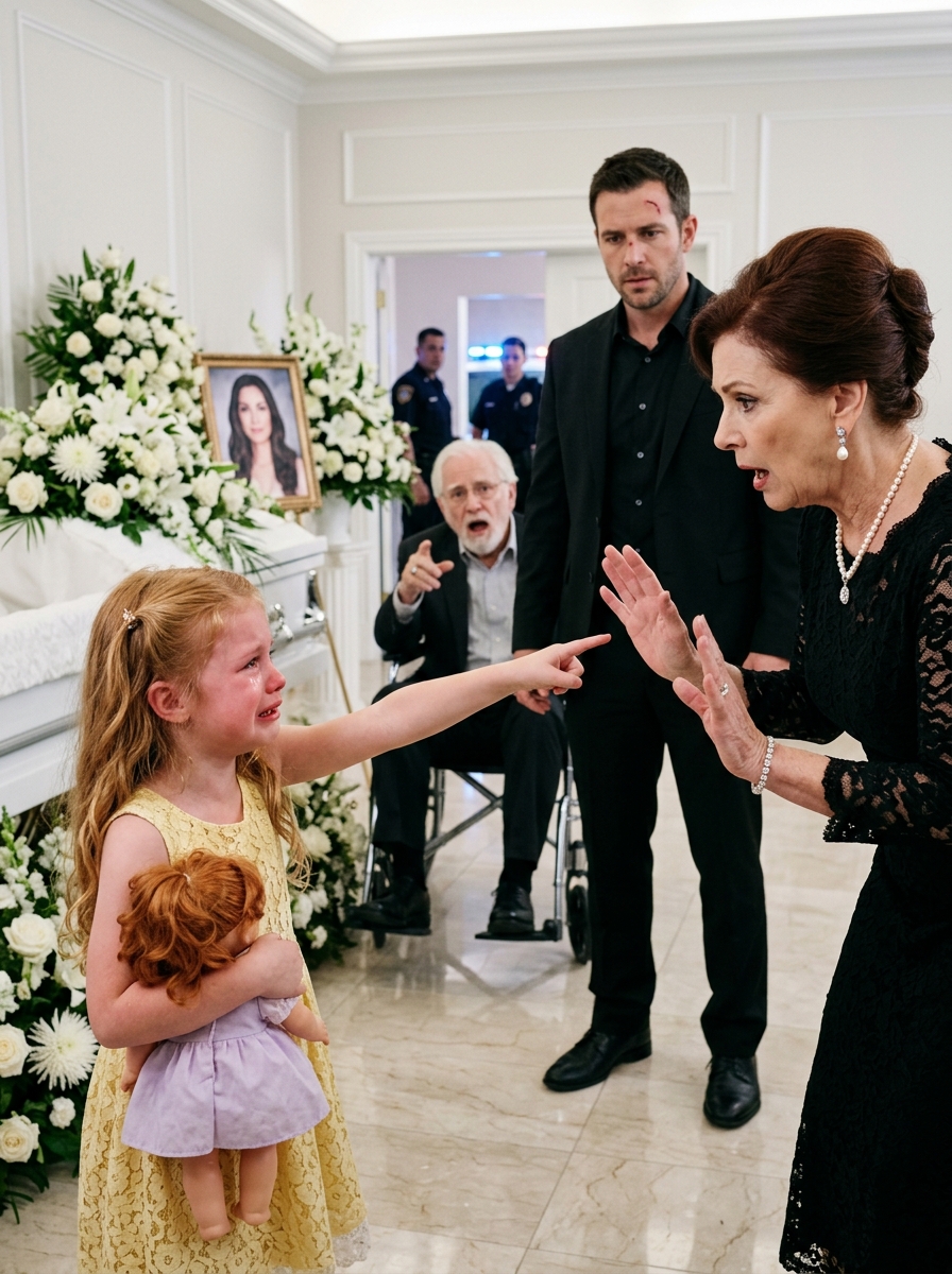 I returned home after a three-day business trip carrying presents for my family, but my wife was already lying in a casket. As my mother cried, “You came too late,” my daughter whispered a sentence that made me slam the coffin shut: “Daddy, Uncle hurt Mommy… and Grandma took her phone.” I canceled the funeral immediately. What I didn’t know was that the mastermind behind it all was the man who signed my paycheck.