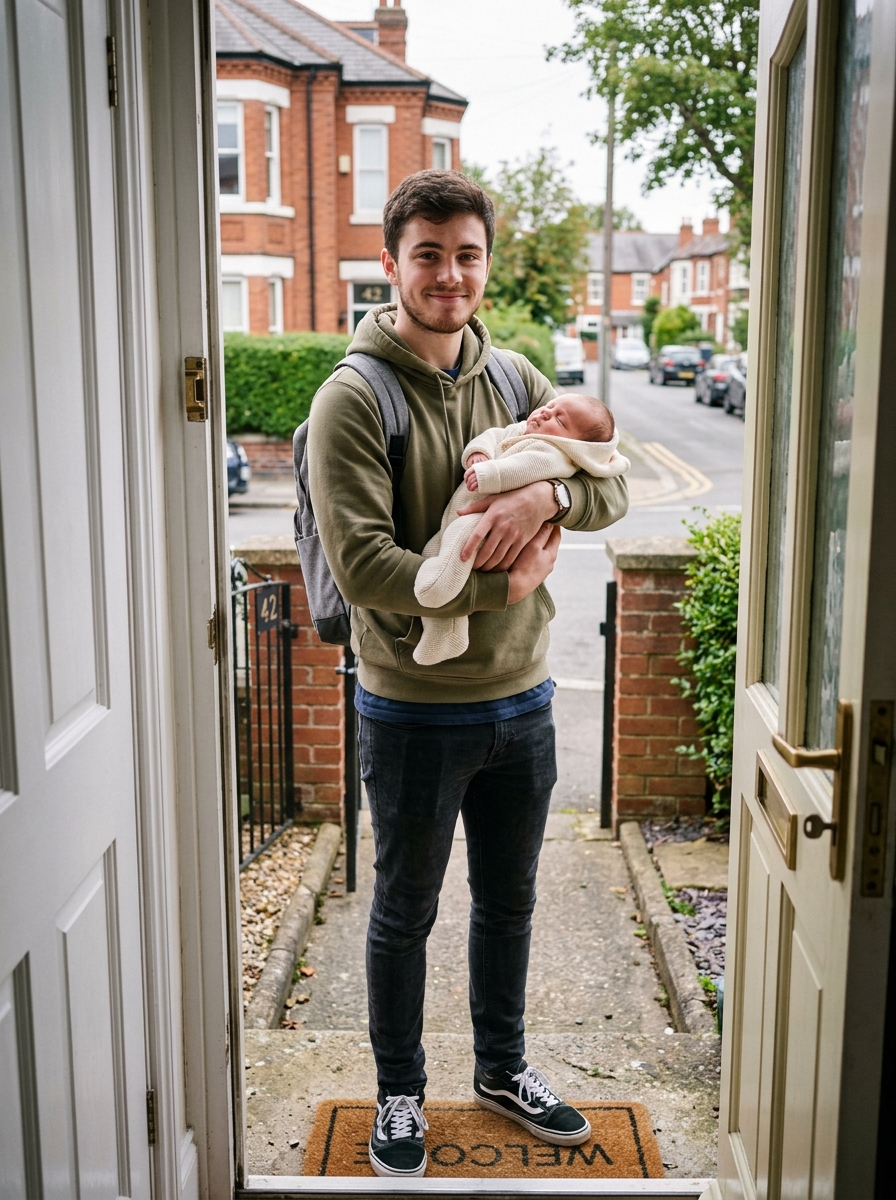 My Husband Kicked Our 18-Year-Old Son Out of the House – One Year Later, He Came Back with a Newborn in His Arms and a Suitcase That Made Me Clutch My Heart