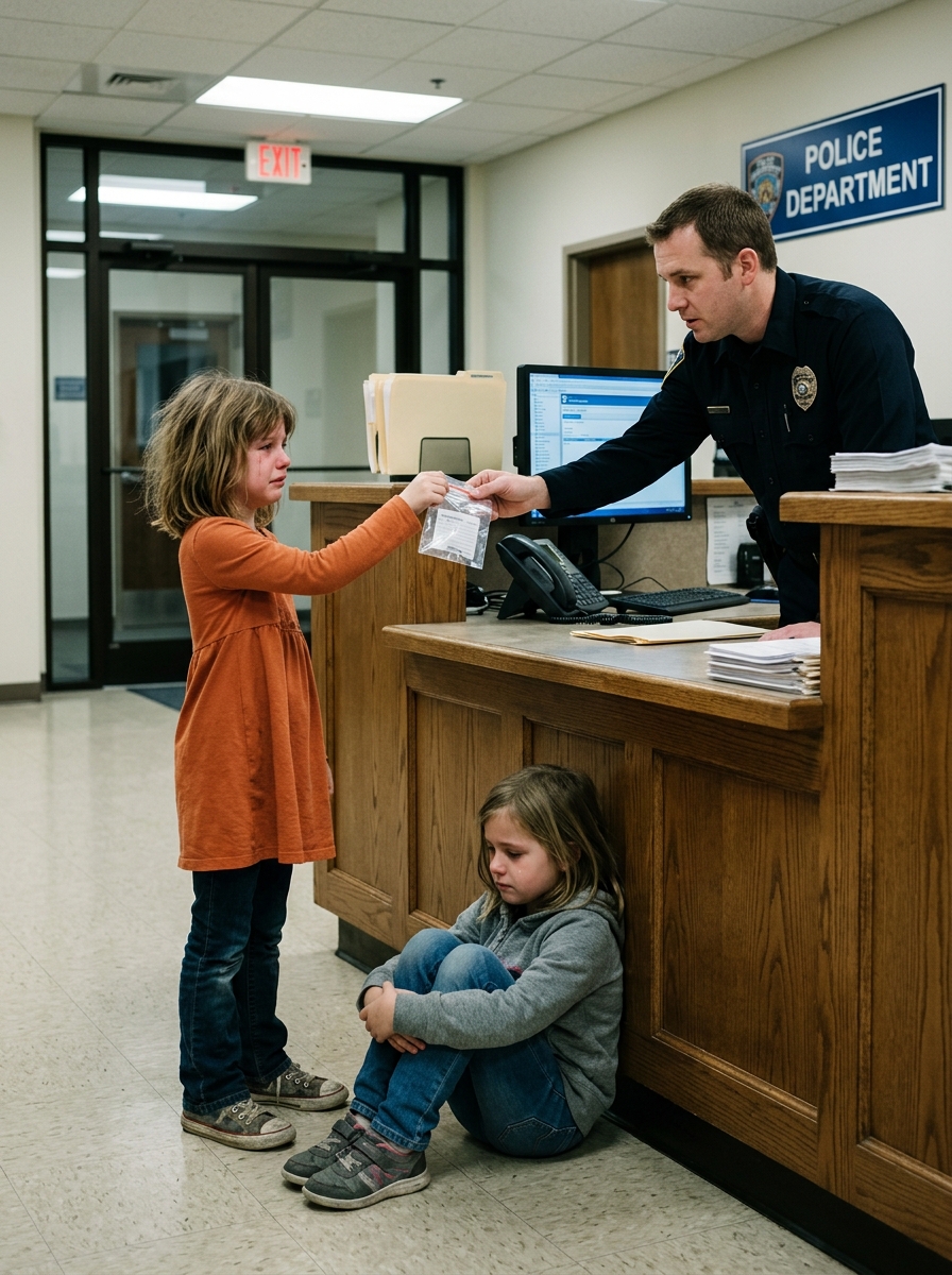 “Daddy put something inside my sister’s belly,” a seven-year-old girl told the desk officer. Then she clarified, “He made her swallow it and said not to tell.” Her twin curled around her stomach while the first girl produced an empty medicine syringe hidden inside her shoe. The officer called an ambulance and entered the pharmacy code into his computer. When their father’s name appeared as the prescriber, he quietly locked the station doors.