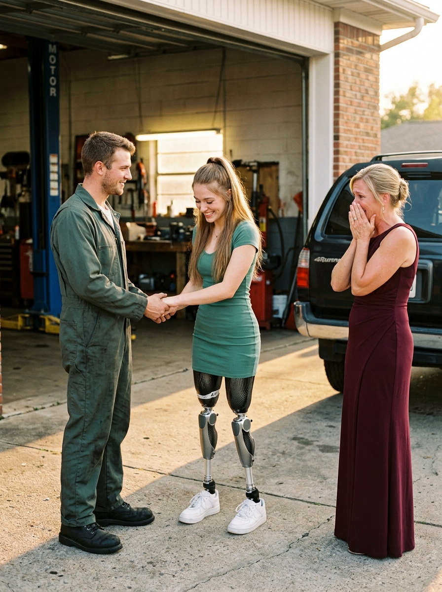 A Struggling Mechanic Solved What Doctors Couldn’t. And the Billionaire Mother Couldn’t Hold Back Tears.