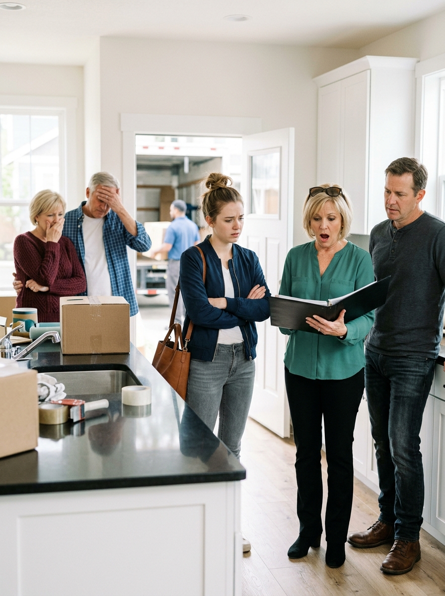 They Moved Into My Million-Dollar Waterfront Home Before I Even Unpacked a Box. Then My Brother Opened the Closing Folder—and Exposed the Lie My Entire Family Had Been Hiding.