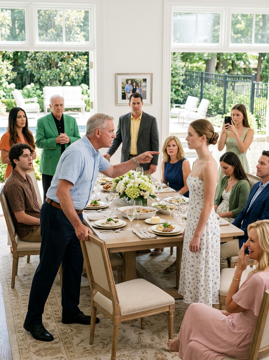 I was about to sit at the dinner table. My father stopped me and pushed the chair away. Without looking at me, he said, “I don’t sit with a poor, useless kid.”