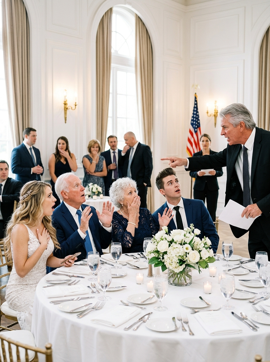 My dad told me, “Come to dinner with your brother’s fiancée, but hide the fact that you’re his sister. Her family are federal judges, and it would be embarrassing.” They tucked me away at a table in the back. But the moment her judge grandparents spotted me, they froze mid-step and breathed out, “Ma’am… this is unexpected.”
