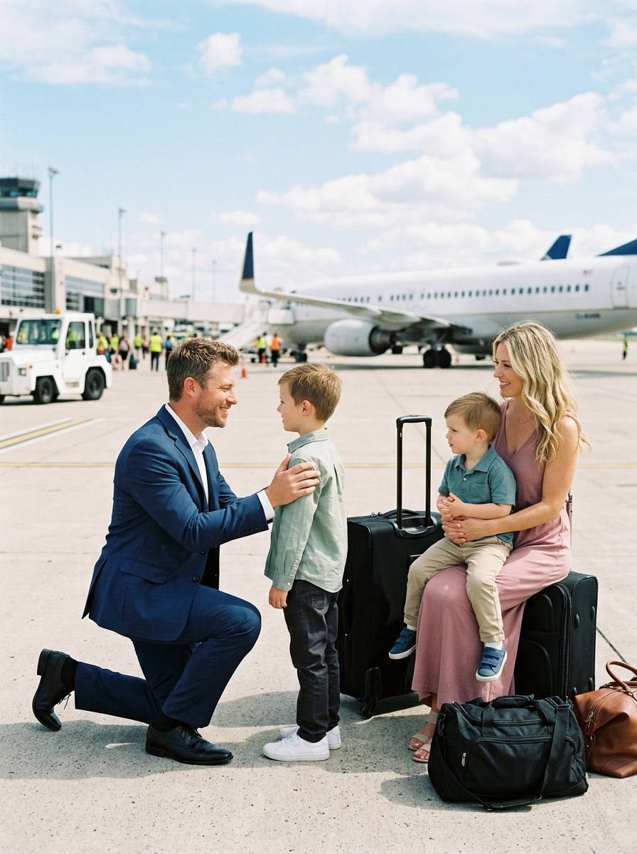 His Flight Was Delayed For Only Thirty Minutes… Then He Spotted The Woman He Could Never Forget Asleep On An Airport Floor Beside Twin Boys Who Looked Remarkably Like Him—What She Said Moments Later Made Him Leave The Biggest Deal Of His Career Without Turning Back…