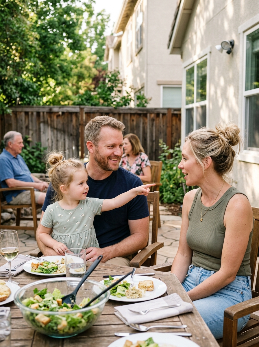 After my wife passed away, I never thought I would love again. Then I met Claire. I saw how naturally she cared for my daughter, and eventually I married her. But during our first family dinner after the wedding, my daughter pointed at Claire and called her a “monster.” What she said next silenced the entire room.