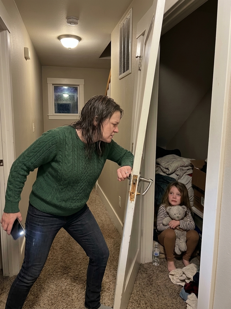 At midnight, my six-year-old niece called me, her voice trembling. “Aunt Natalie, please help me. They … me, and I’m so hung:ry and sca:red.” Her guardians—my own parents—had been spending her benefit checks on themselves while confining her in a dark closet. I didn’t waste time confronting them. I took action, and by the following day, every lie they had told began to unravel.