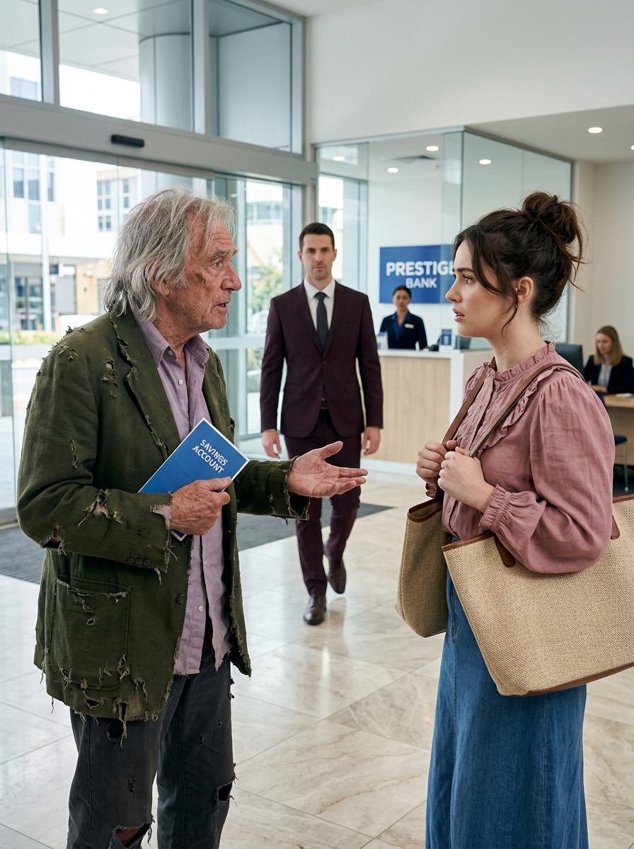 “Can you pretend to be my granddaughter for 5 minutes?”, the old man asked at the counter… but when his niece appeared with papers to lock him up in a nursing home, that lie became his only defense.