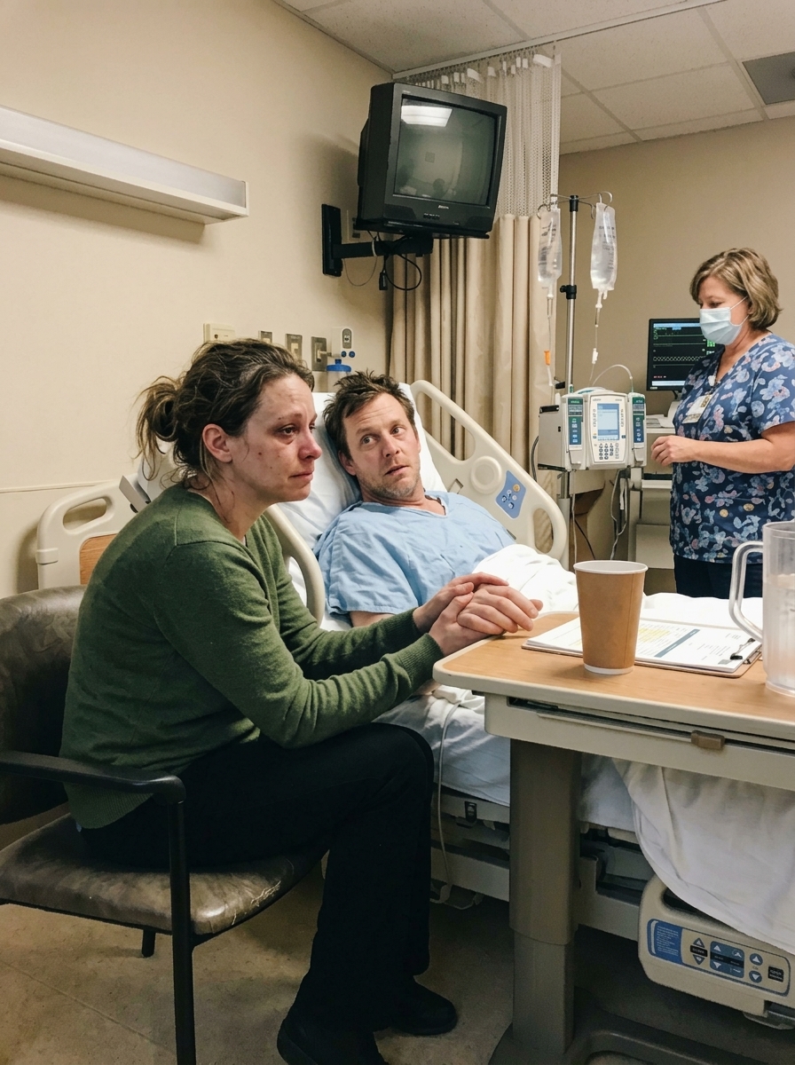 I Woke Up in the Hospital and Found My Ex-Wife Holding My Hand