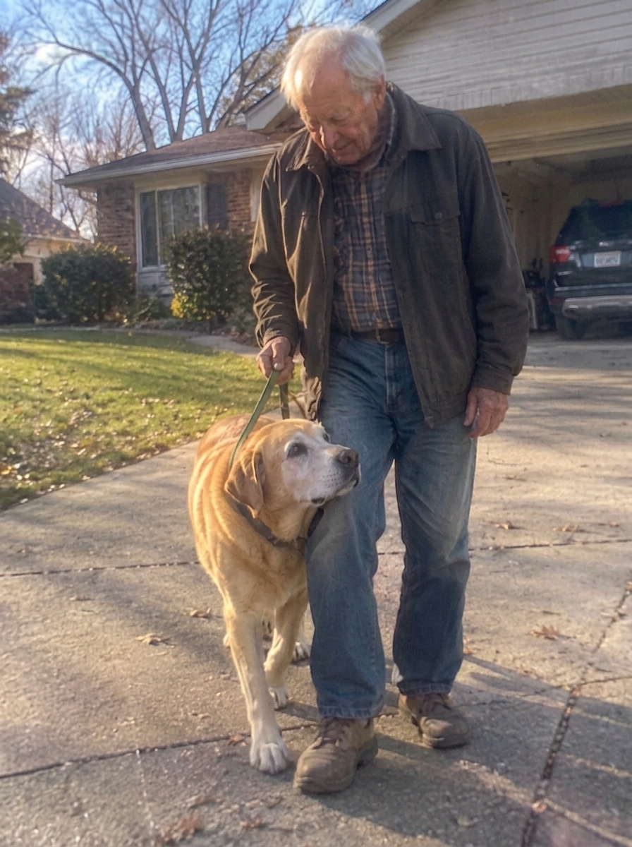 For Eight Years, My Dog Walked Beside Me Then I Learned Who Was Really Taking Care of Whom