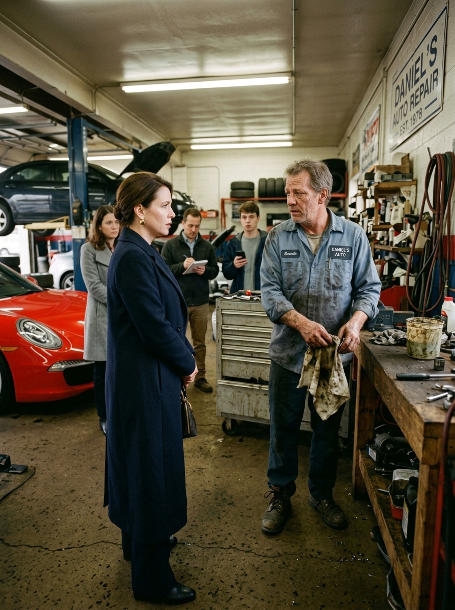 Billionaire Mocked a Mechanic for Advice—His Answer Silenced the Entire Garage