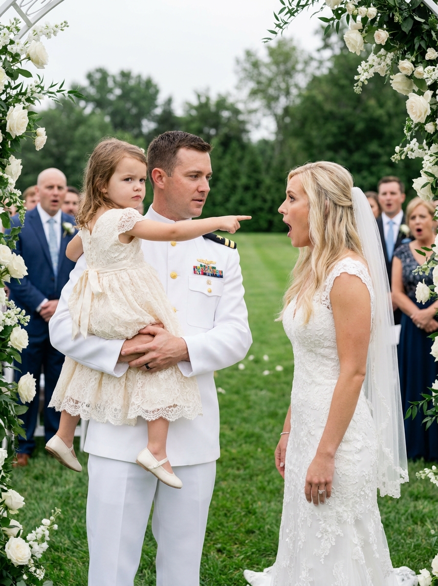 My Bride Was Minutes Away From Walking Down The Aisle When I Found My Daughter Sitting Beside A Washing Machine With Her Flower Basket On The Floor. She Said My Fiancée Told Her To Stay Hidden Until The Ceremony Ended.