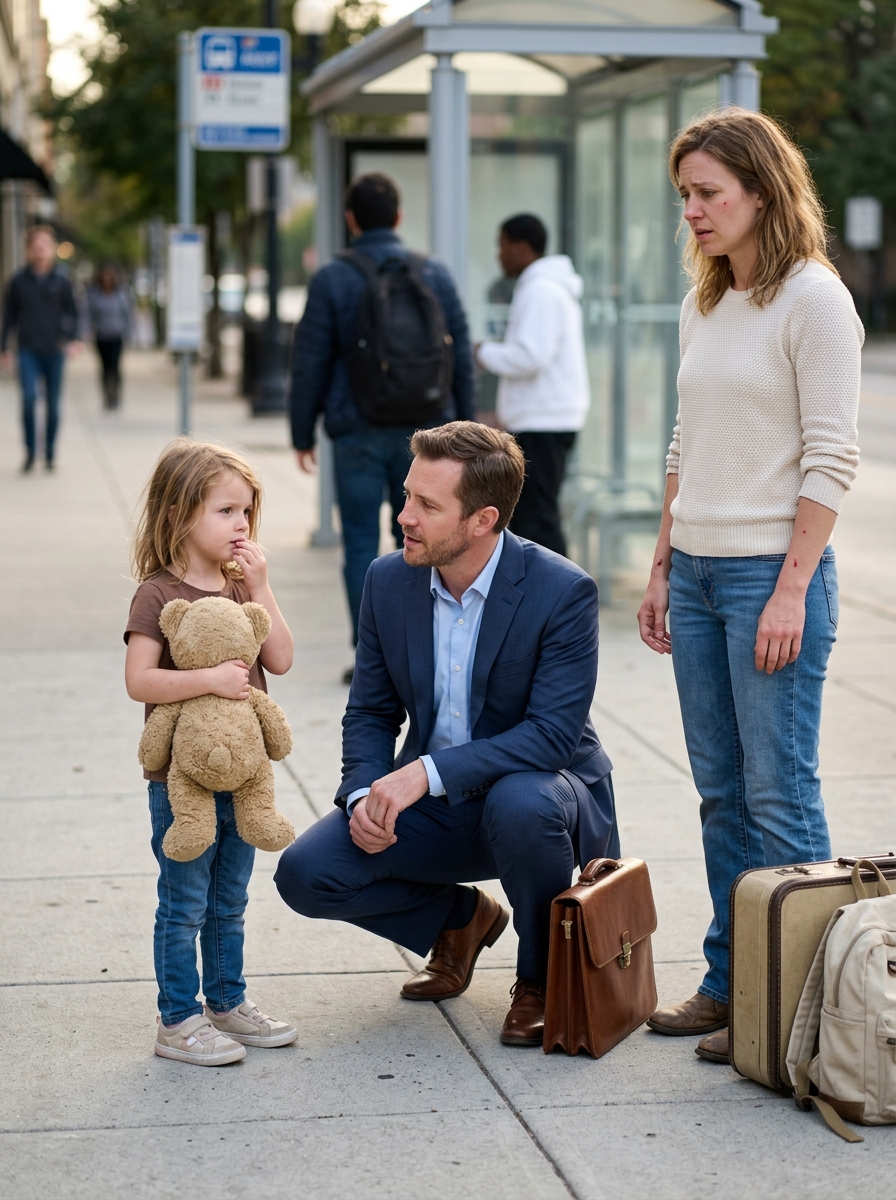 A Three-Year-Old Walked Up to a Stranger and Said, “My Mom Has Nowhere to Sleep”—What He Did Next Changed Two Broken Lives in Ways Neither Expected