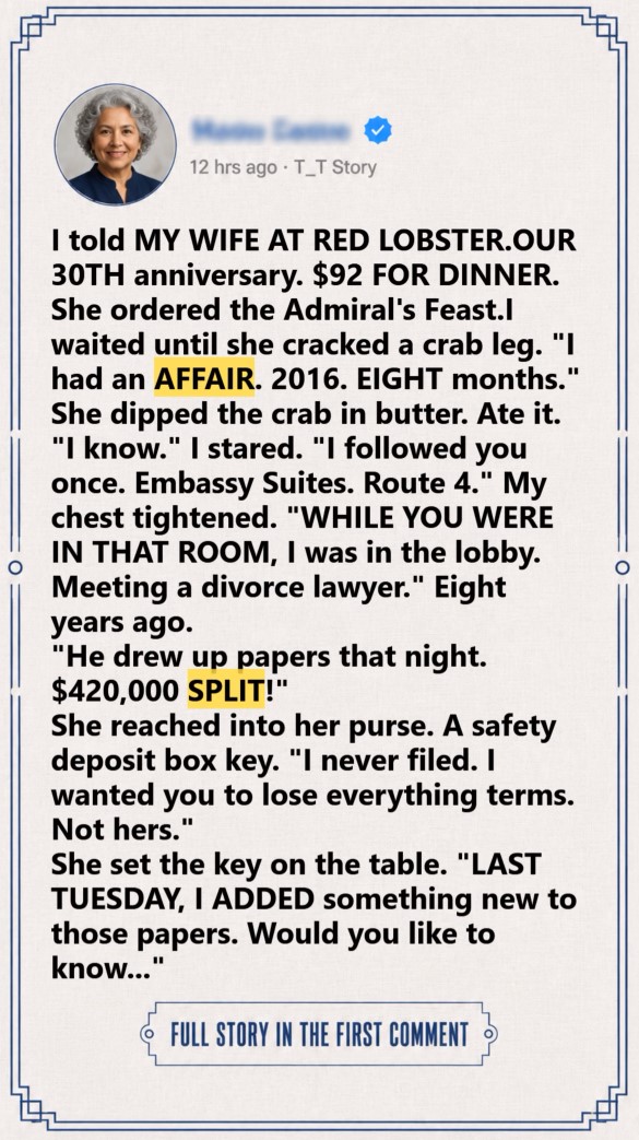 She waited eight years for my confession… but what she added to those divorce papers changed my life forever.