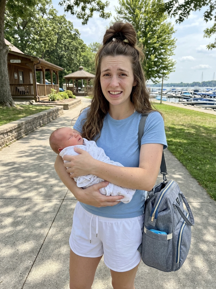 I Went to Pick up My 19-Year-Old Daughter After Her Summer Job – She Walked Out Carrying a Newborn and Said, ‘Mom… She’s Mine Now’