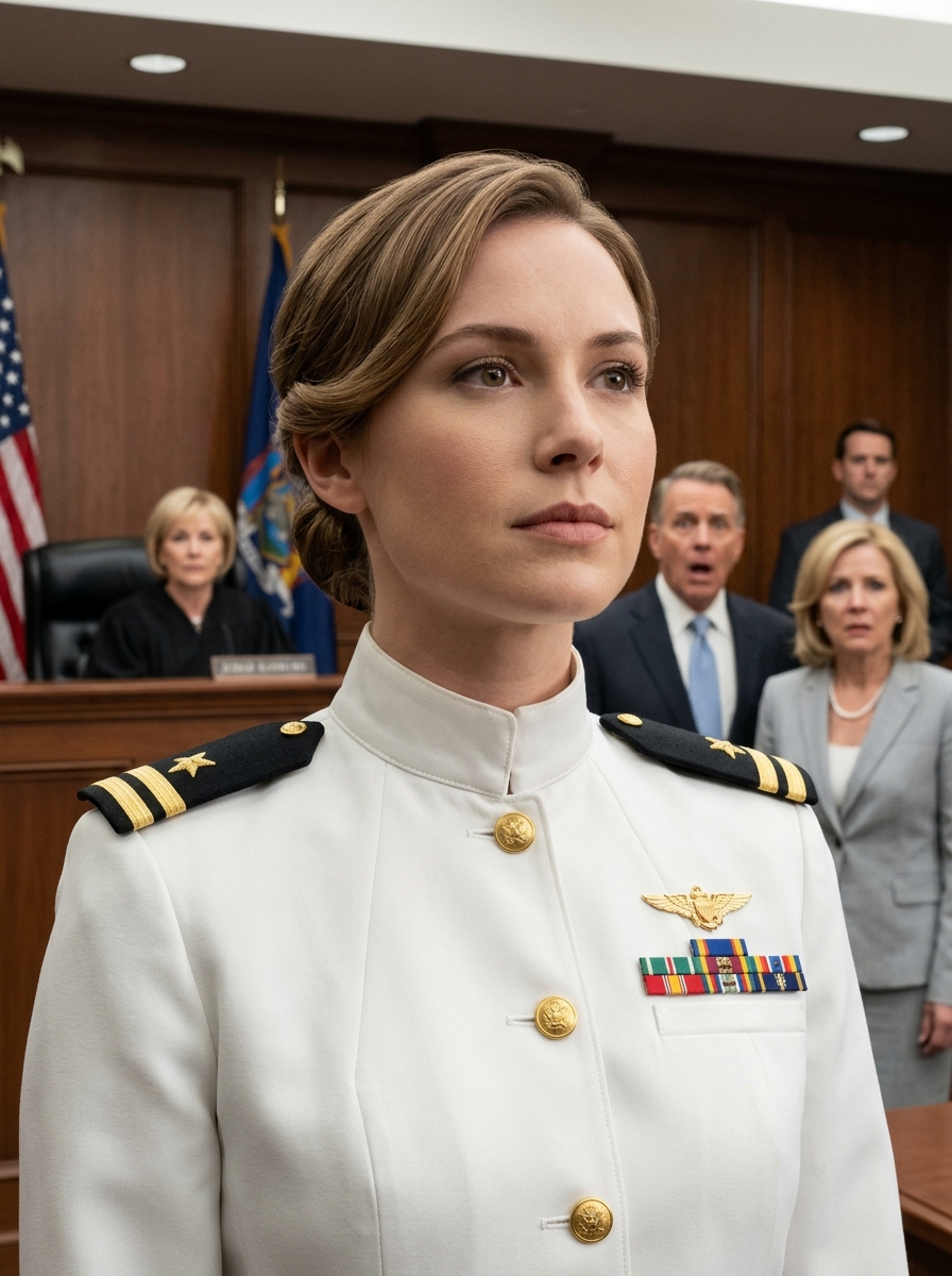 My parents laughed when I walked into Portsmouth Family Court in my Navy dress uniform at exactly 9:03 a.m. over my grandfather’s 84-acre farm