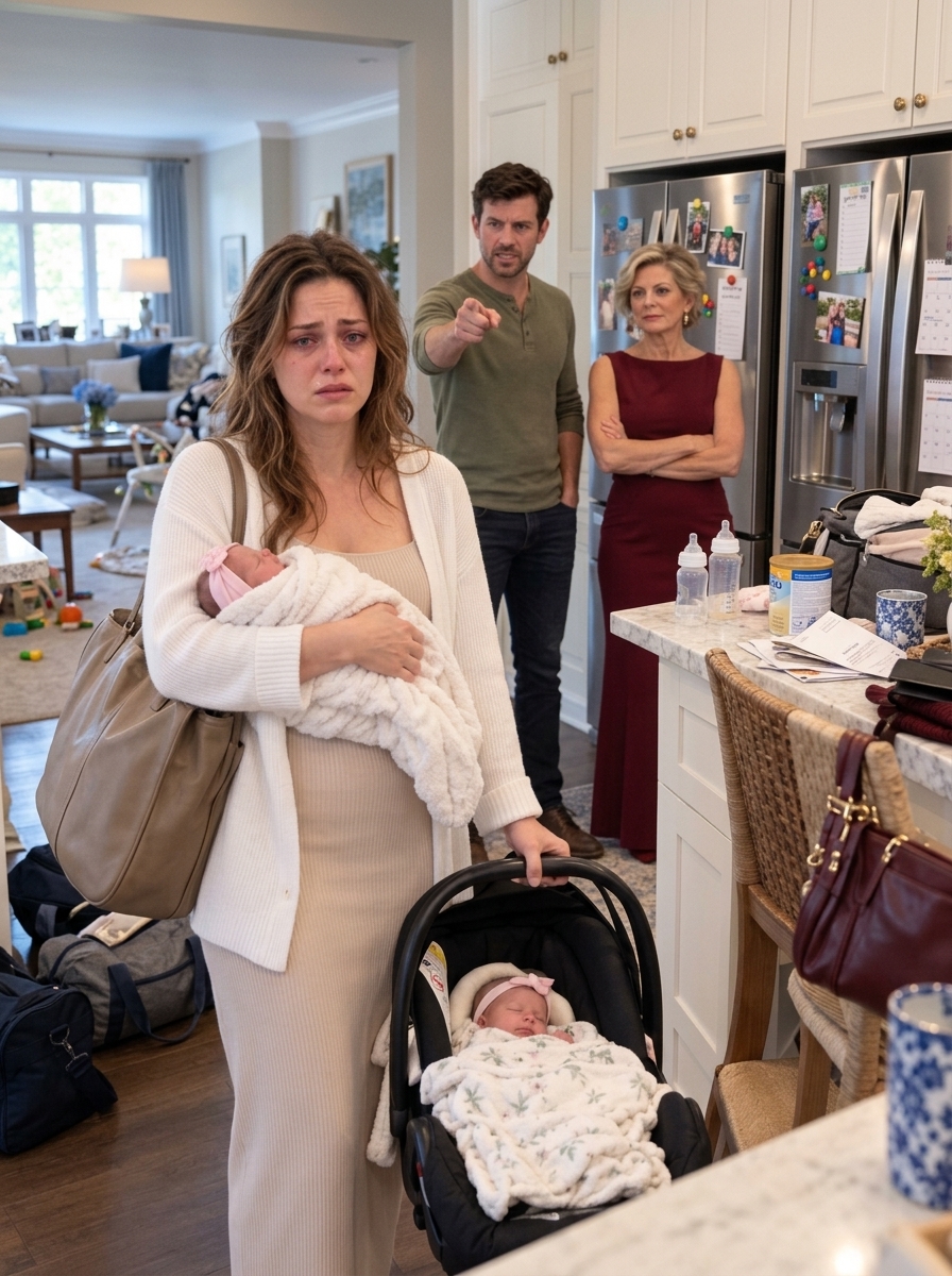 I Came Home With Our Newborn Twins To Find My Mother-In-Law Living In Our Bedroom And A Second Refrigerator For Her And My Husband. “Buy Your Own Food For You And The Girls,” He Said