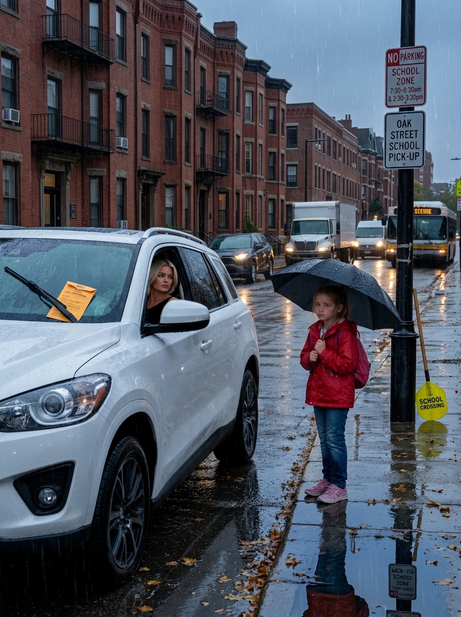 I Drove My Daughter’s Classmate to School for Free for 2 Years – When My Car Broke Down, Her Mom Refused My Child a Ride Because of Her New Seats, but Karma Struck the Very Next Day