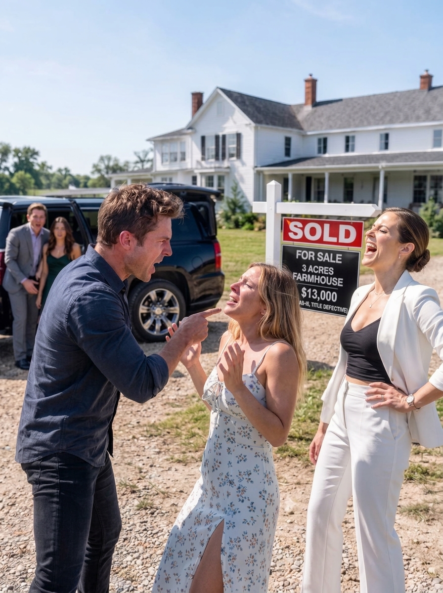 My brother secretly sold my $6.3M farmhouse for just $3M and spent it all on his girlfriend’s business, but when I rushed home and saw what he had done, I couldn’t stop laughing…