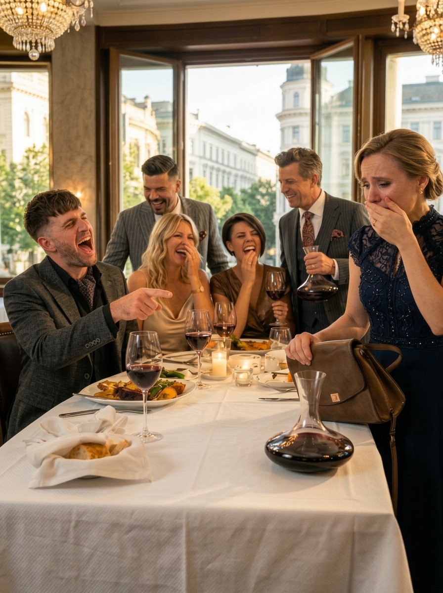 In the middle of dinner, my husband laughed and told our friends that no one else wanted me, so he married me out of pity.