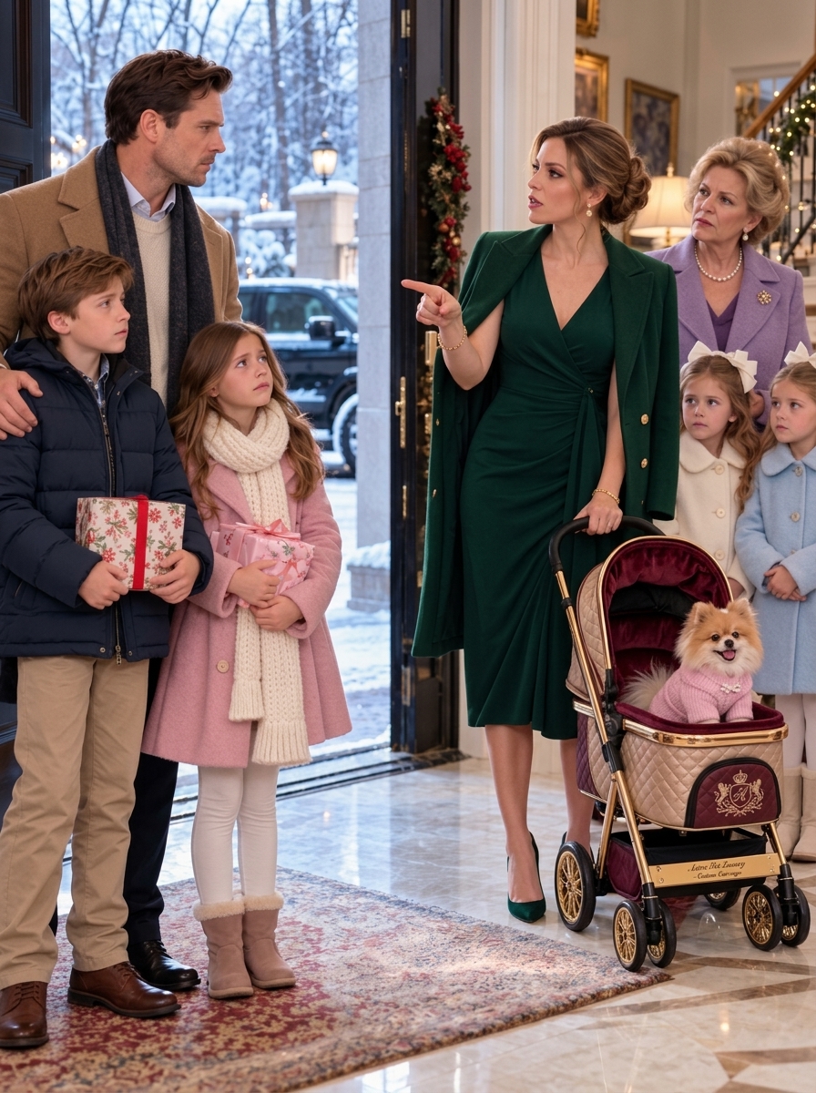 “Your kids wait in the car during dinner — the twins don’t like them,” my sister said at Mom’s birthday. Mom nodded. It was 30°F outside. I took my kids home. At 9 pm,
