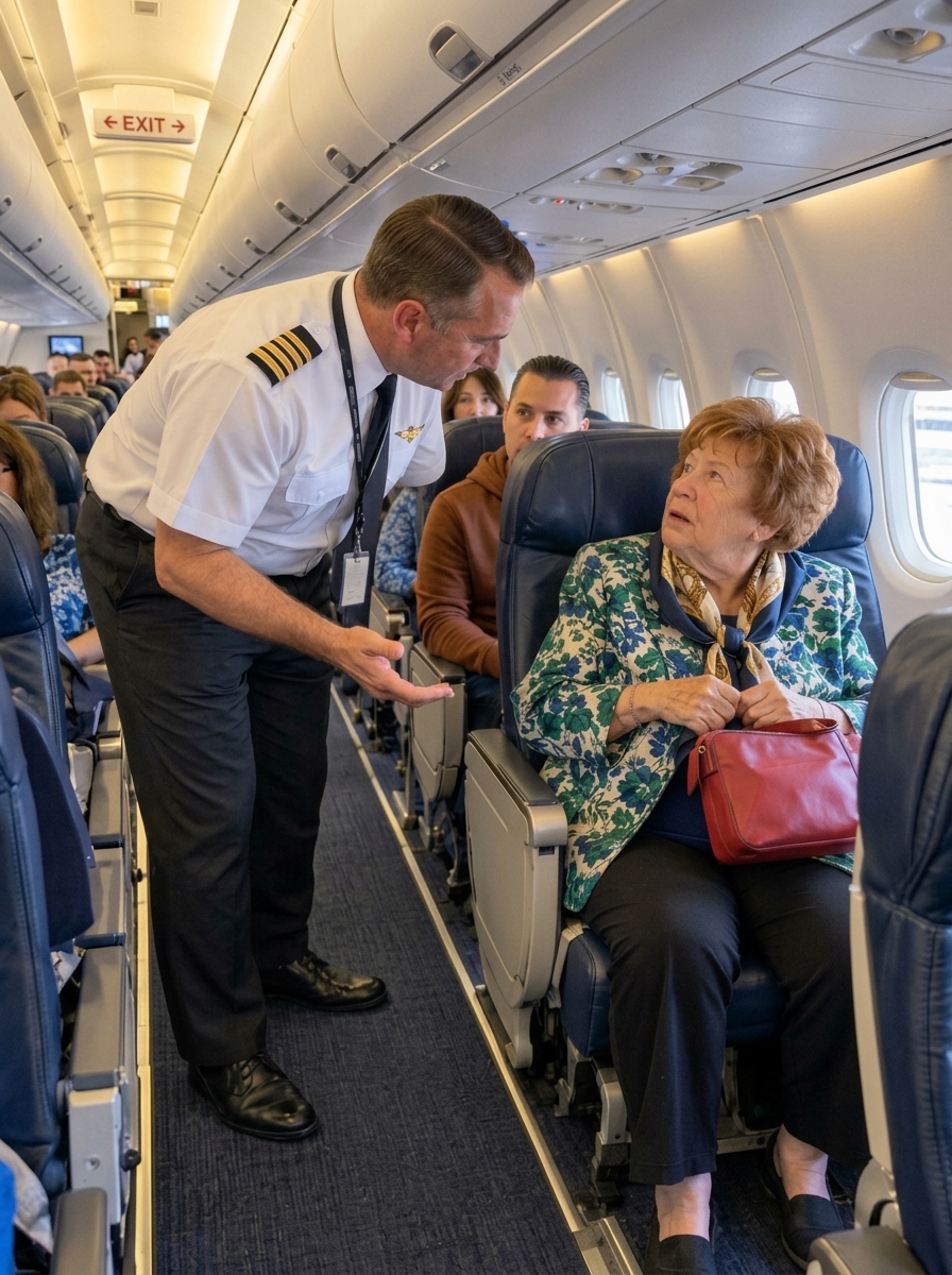 My Grandmother Insisted on Flying Economy Instead of First Class, Then I Found Out Why a Pilot Needed to See Her