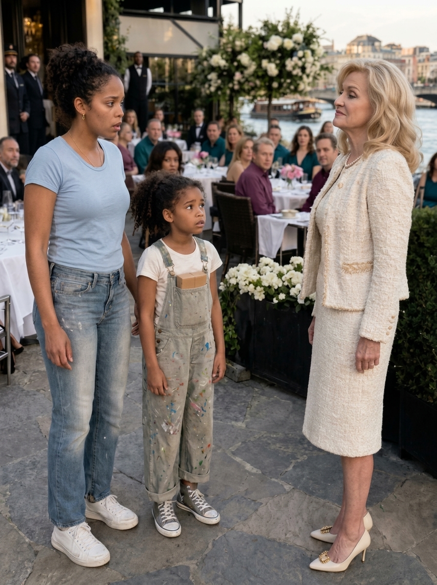 My MIL Lied About Her ‘Casual Barbecue’ So My Daughter and I Would Show up in Old Clothes – But Her Smirk Vanished the Moment My Daughter Handed Her a Gift